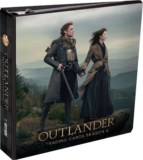 2020 Cryptozoic OUTLANDER: Season 4 Trading Cards Binder