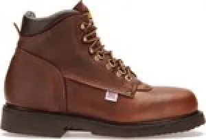 6" Sarge Lo Steel Toe - Amber Gold Brown