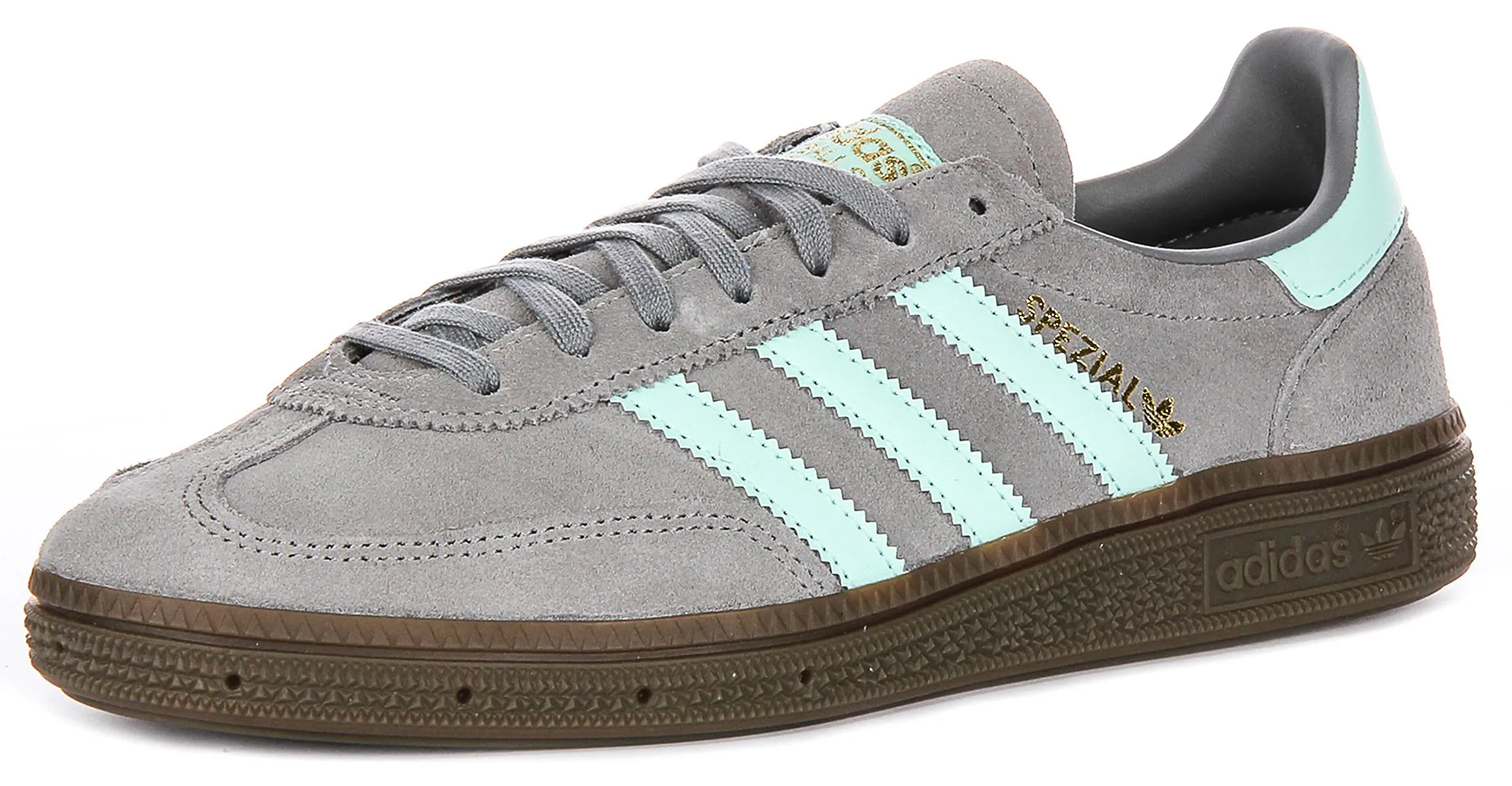 Adidas Handball Spezial Juniors In Grey Blu