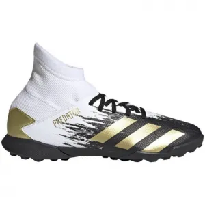 adidas Kid's Predator 20.3 TF J White/Gold Metallic/Core Black