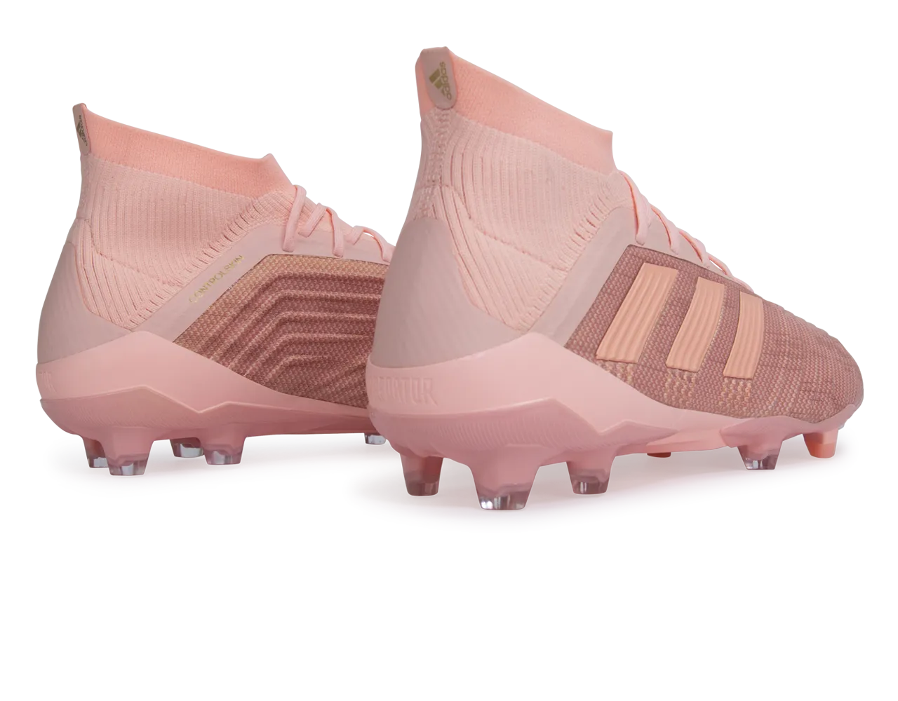 adidas Men's Predator 18.1 FG Clear Orange/Trace Pink