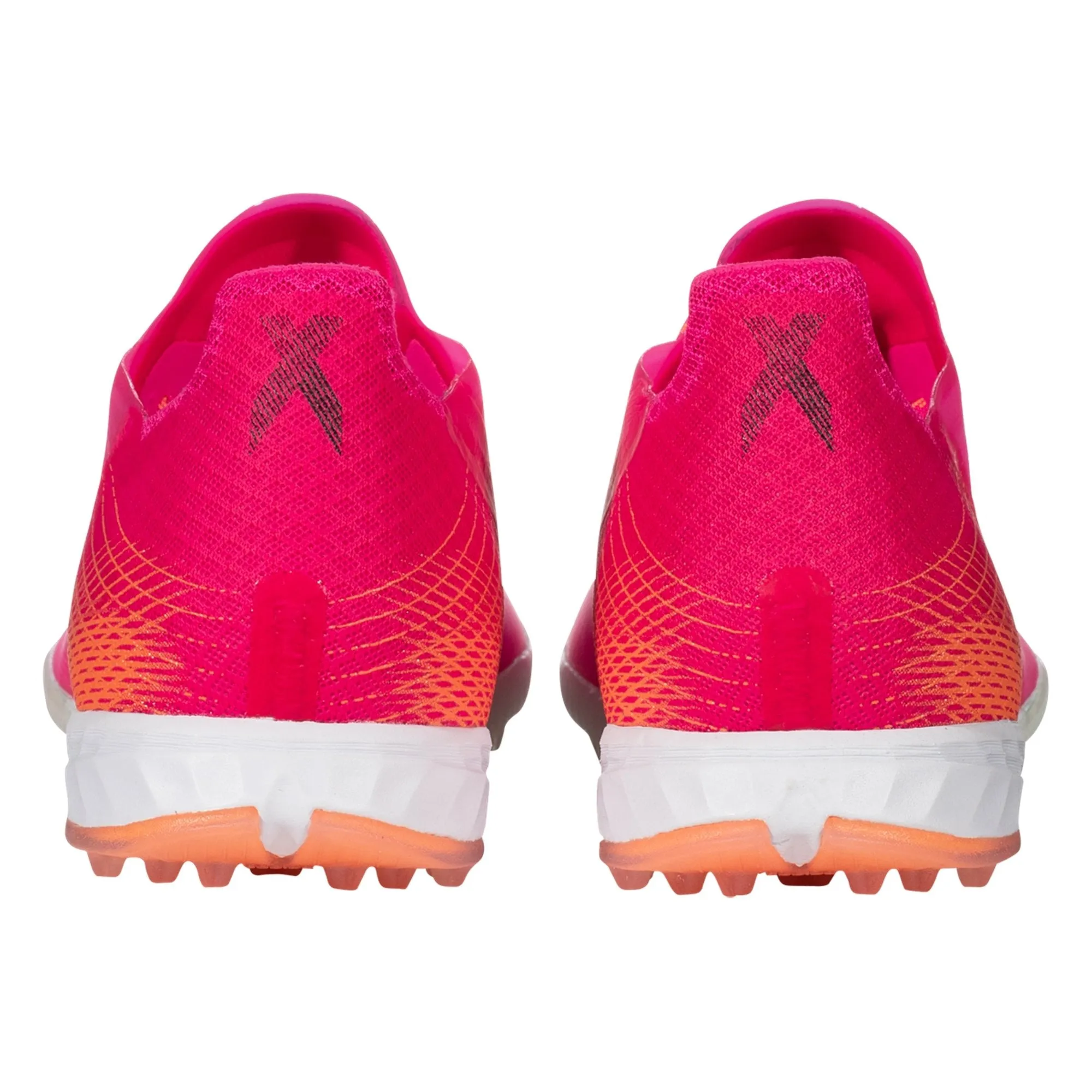 adidas X Ghosted.1 Artificial Turf Shoe - Shock Pink / Core Black / Screaming Orange