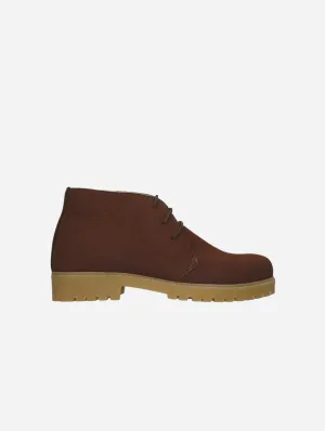 Agus Men's Desert Ankle Vegan Boots | Brown