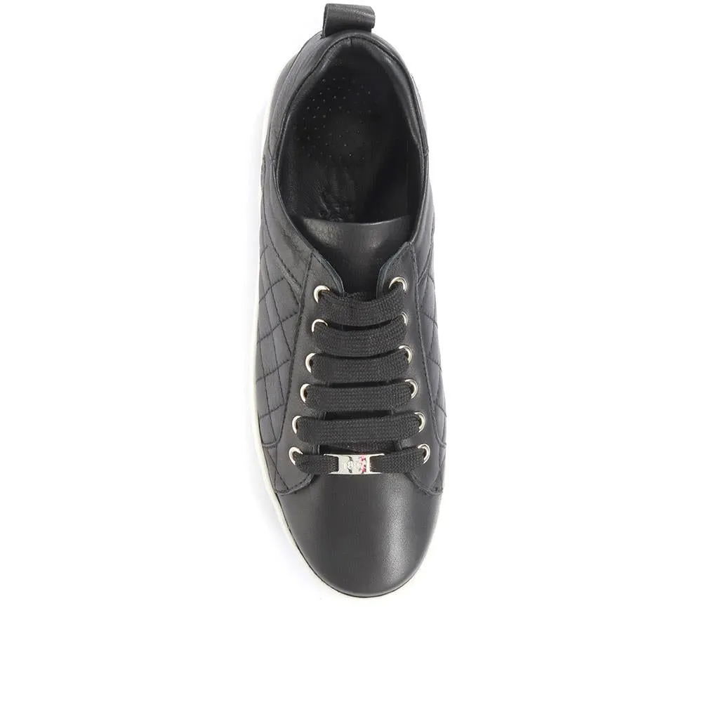 Arielle Lace Leather Sneakers / 320 231