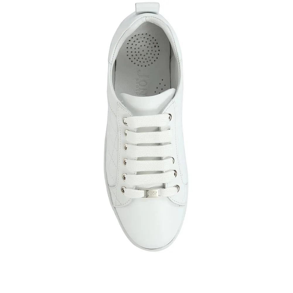 Arielle Lace Leather Sneakers / 320 231