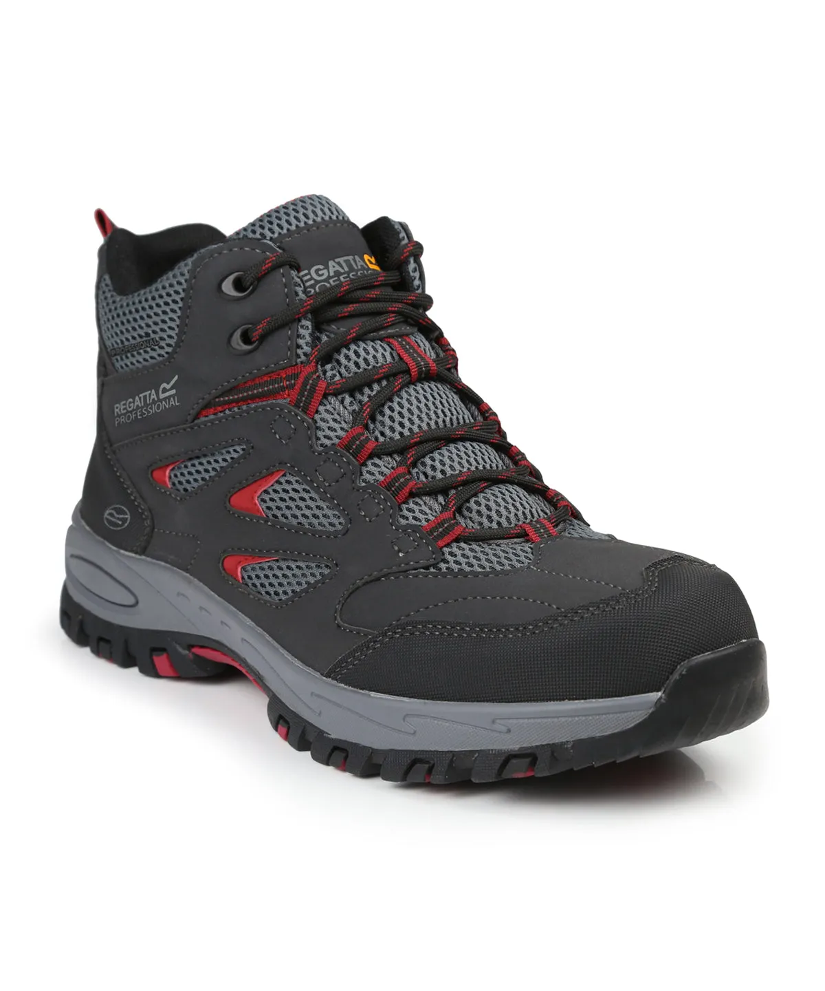 Ash/Rio Red - Mudstone SBP safety hiker boot