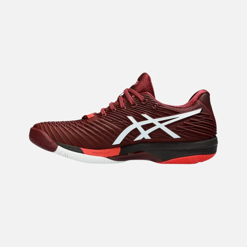 Asics Solution Speed FF 2 Men's Tennis Shoes - Antique Red/White