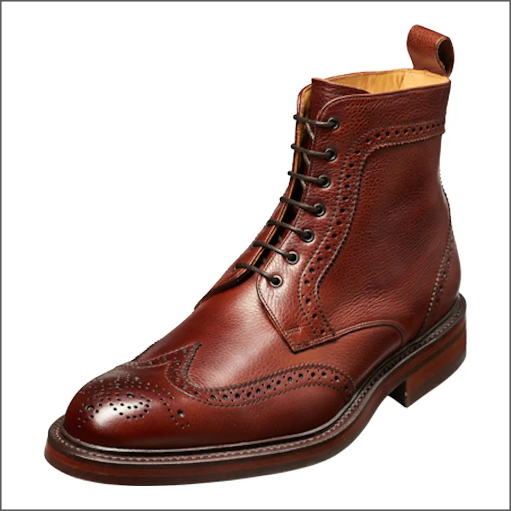 Barker Calder Cherry Grain Chukka Boot/