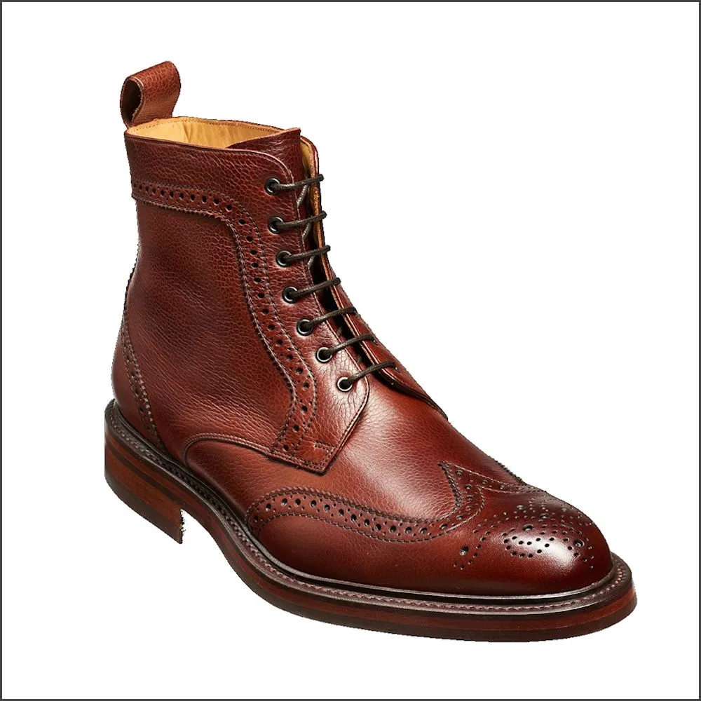 Barker Calder Cherry Grain Chukka Boot/