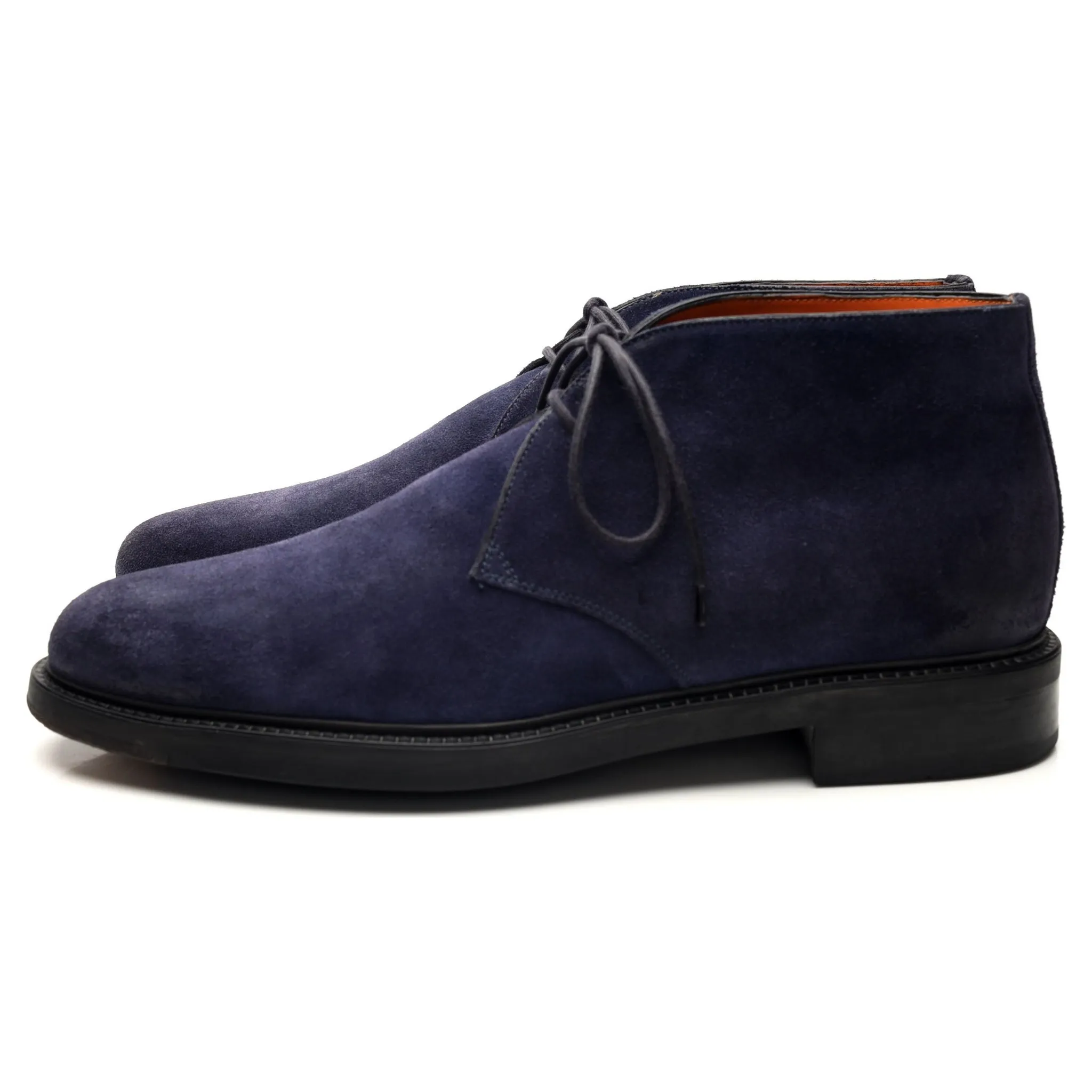 Blue Suede Chukka Boots UK 9 F