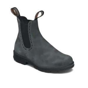 BLUNDSTONE WOMENS ORIGINAL HIGH TOP RUSTIC BLACK