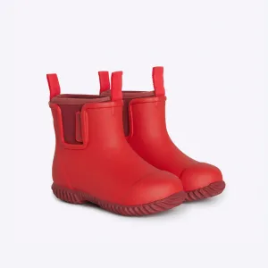 Bobbi Kids Wellington Boot // Chilli Red