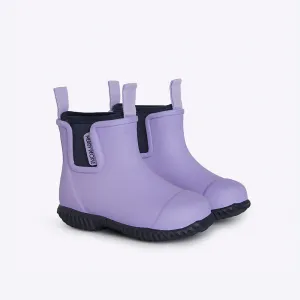 Bobbi Kids Wellington Boot // Lavender & Navy