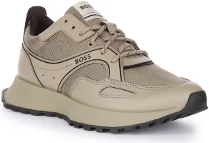 Boss Jonah Runner Rsrb In Beige For Men