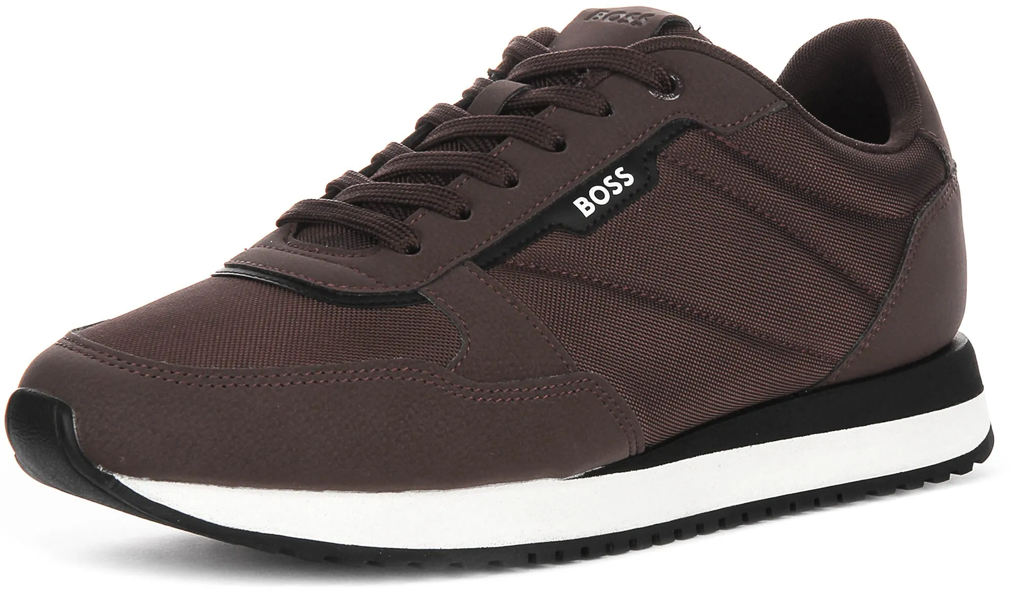 Boss Kai Runner Nupny In Brown For Men