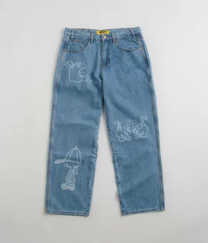 Butter Goods Jun Jeans - Washed Indigo