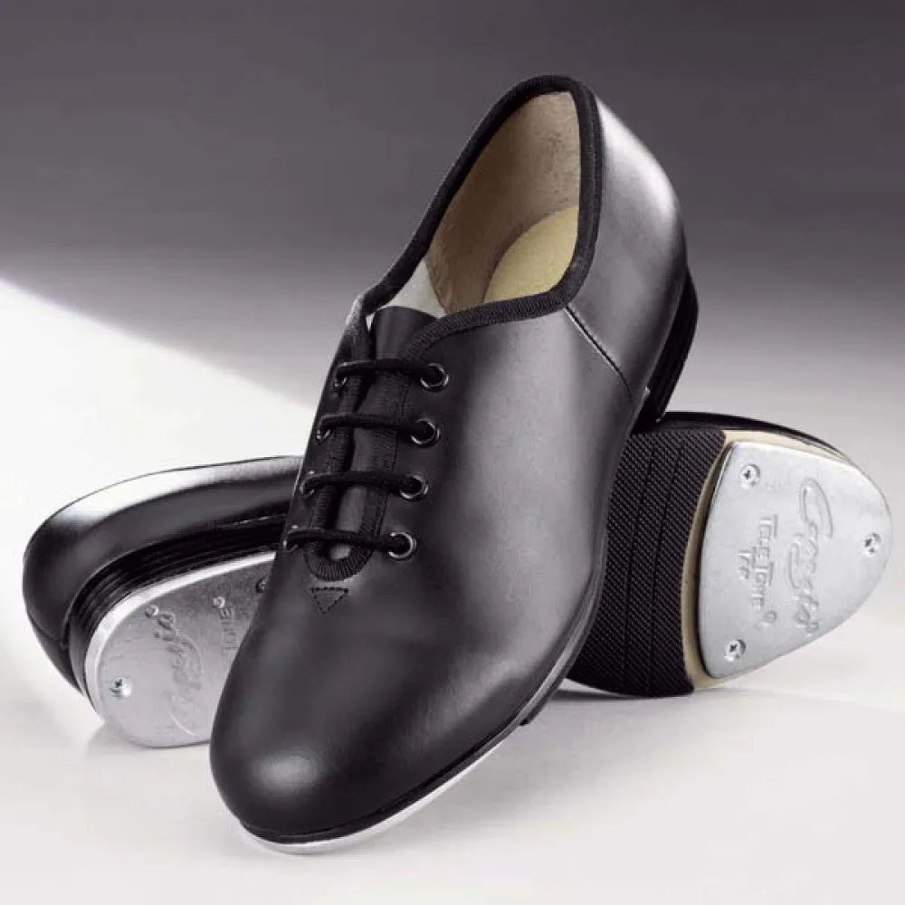 Capezio CG55 Black Leather Tele Tone Xtreme Tap Shoes