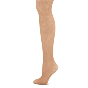 Capezio Professional Footed Fishnet Tight - Suntan