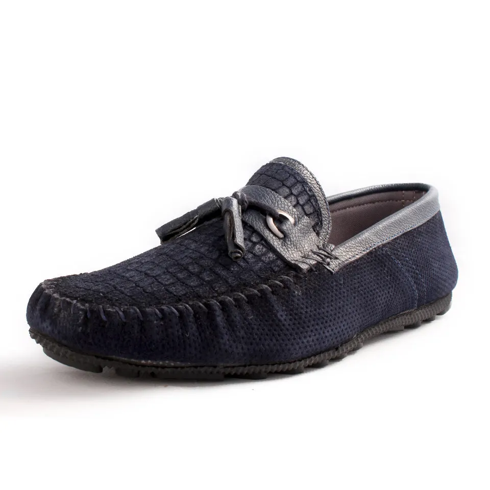 casual top sider shoes / navy / made in Turkey -3392