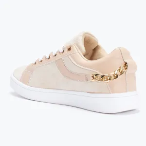 Chain Detail Lace Up Trainer