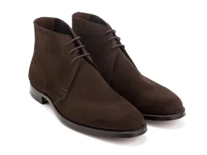 Chukka Dark Brown Suede