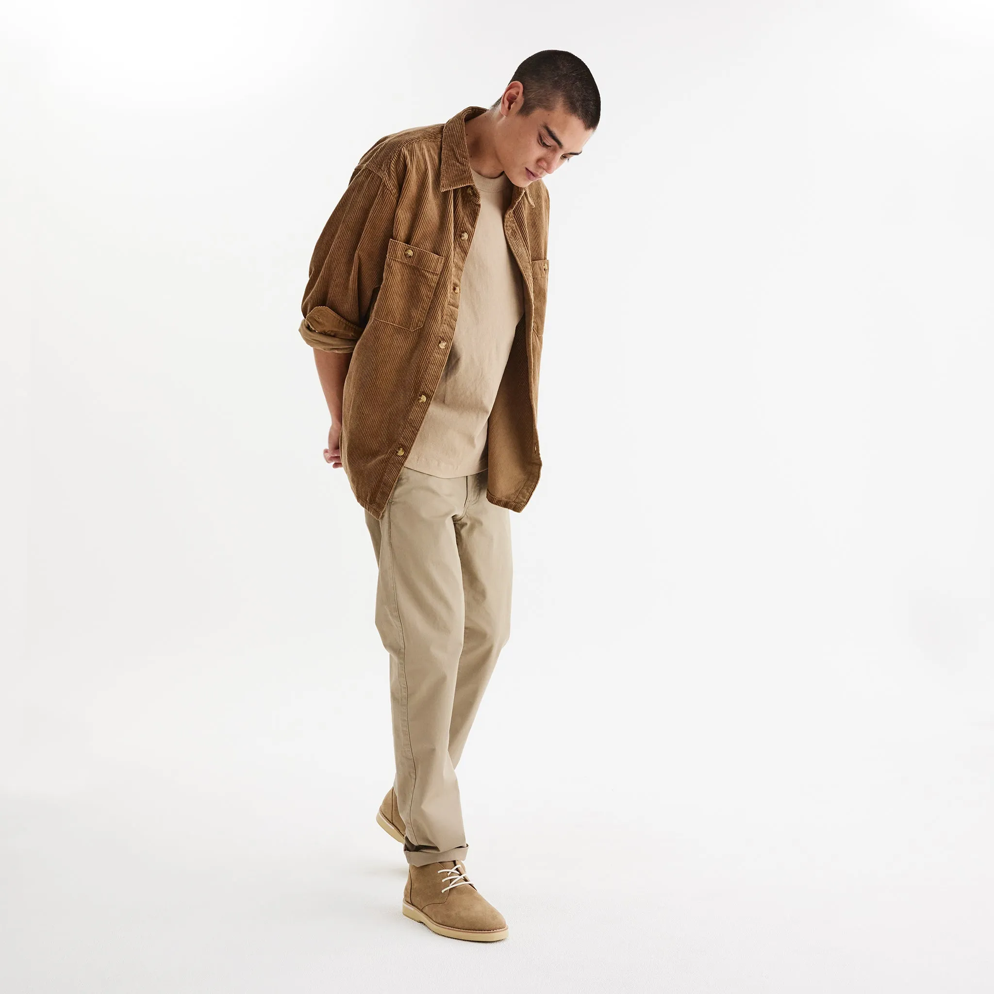 Chukka Mens Stack Sand