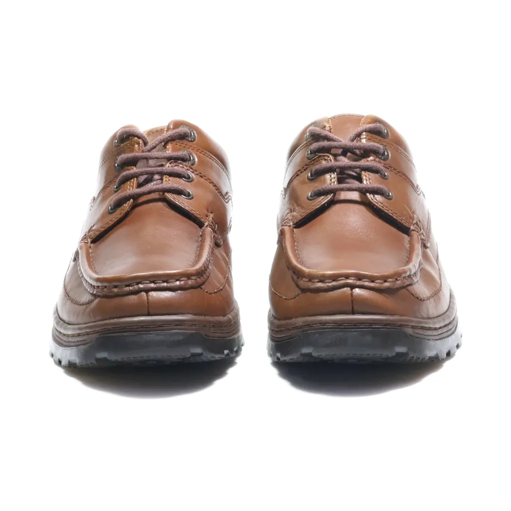 Clarks Lace Ups Leather Brown Colour For Women