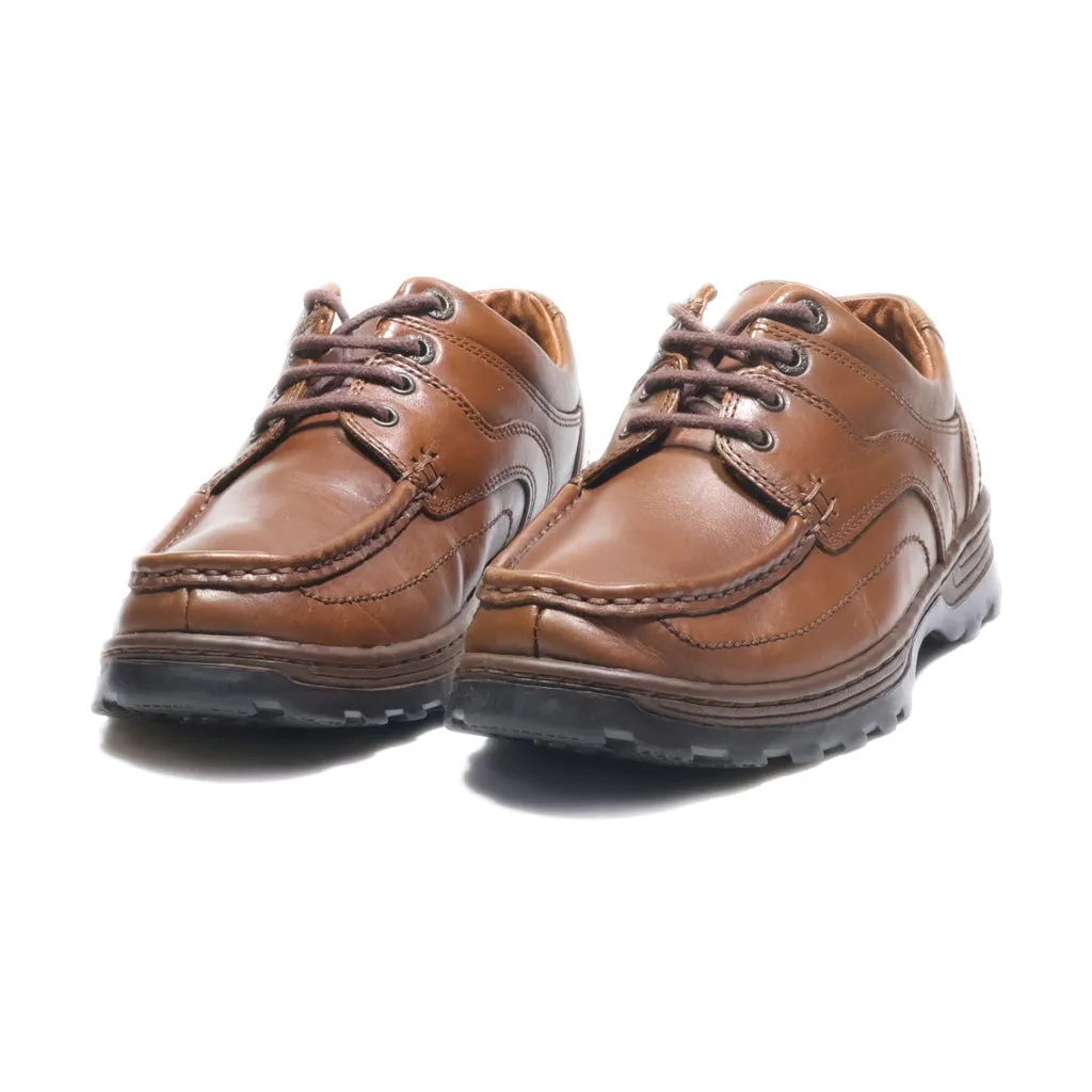 Clarks Lace Ups Leather Brown Colour For Women