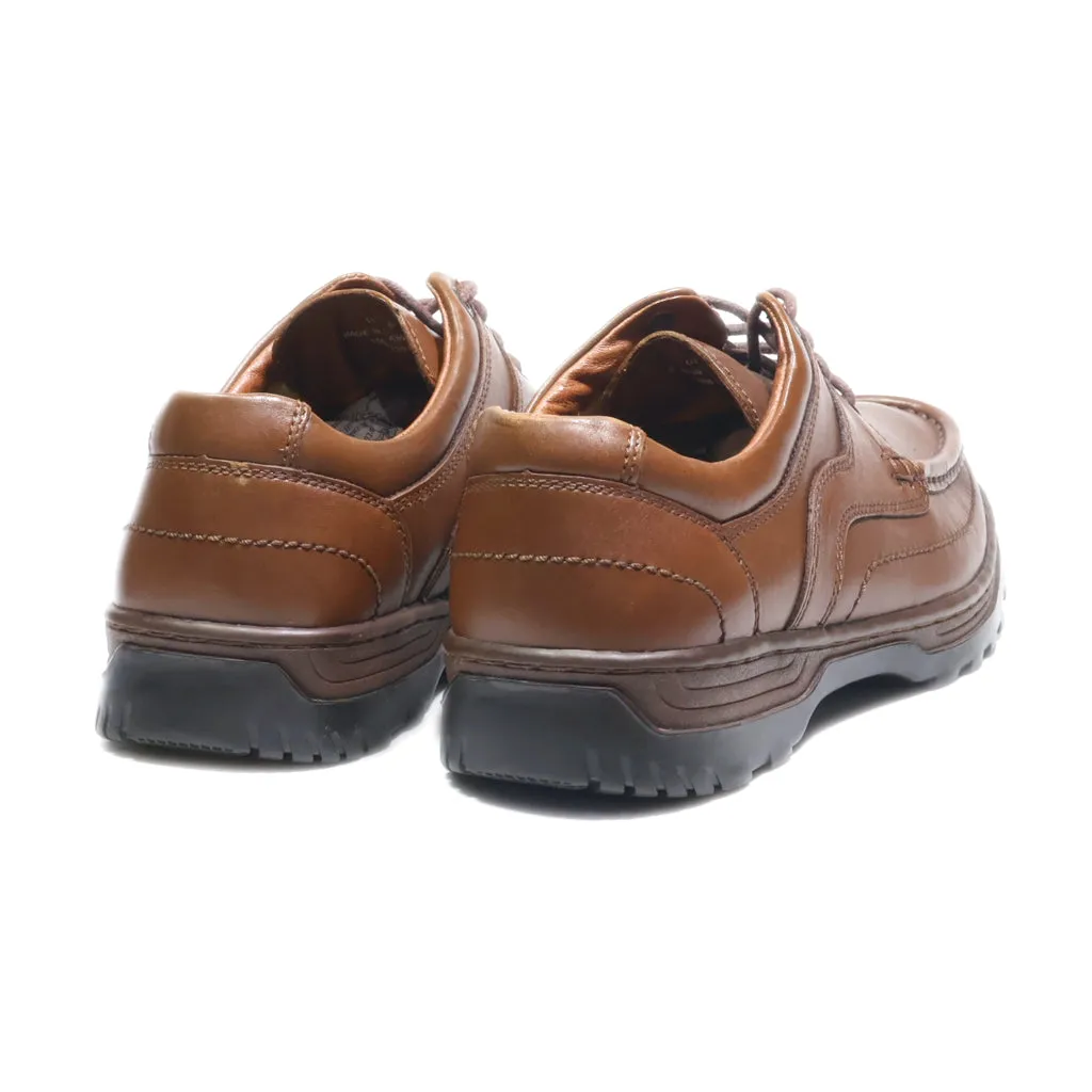 Clarks Lace Ups Leather Brown Colour For Women