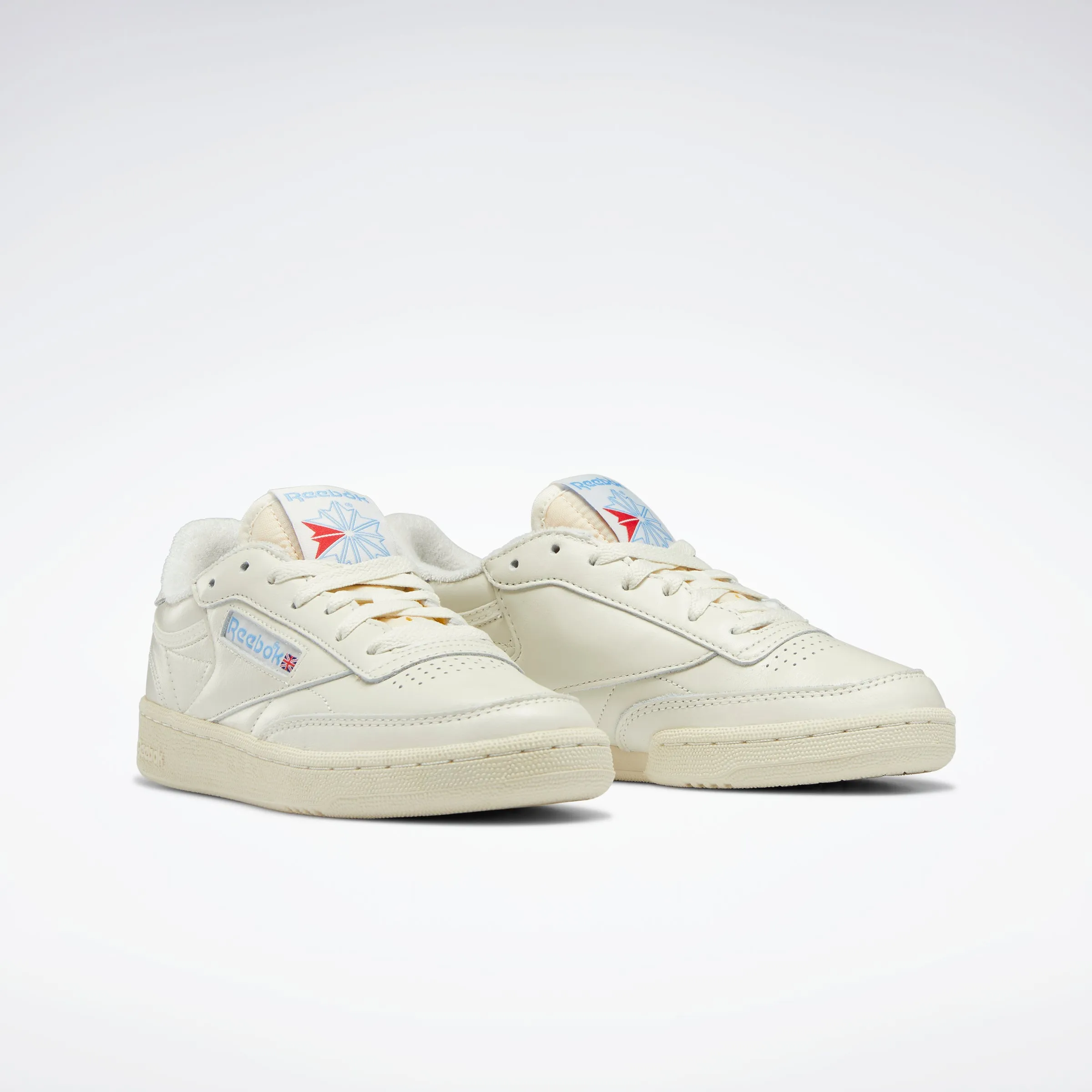 Club C 85 Vintage Women's Shoes Chalk/Alabaster/Sky Blue