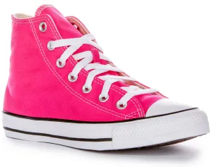 Converse All Star High A08136C In Fuchsia Pink