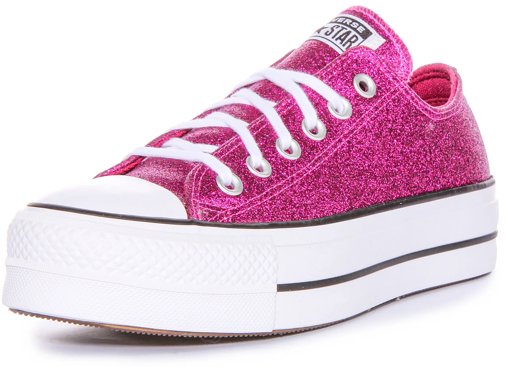 Converse All Star Lift A05438C In Fuchsia Glitter