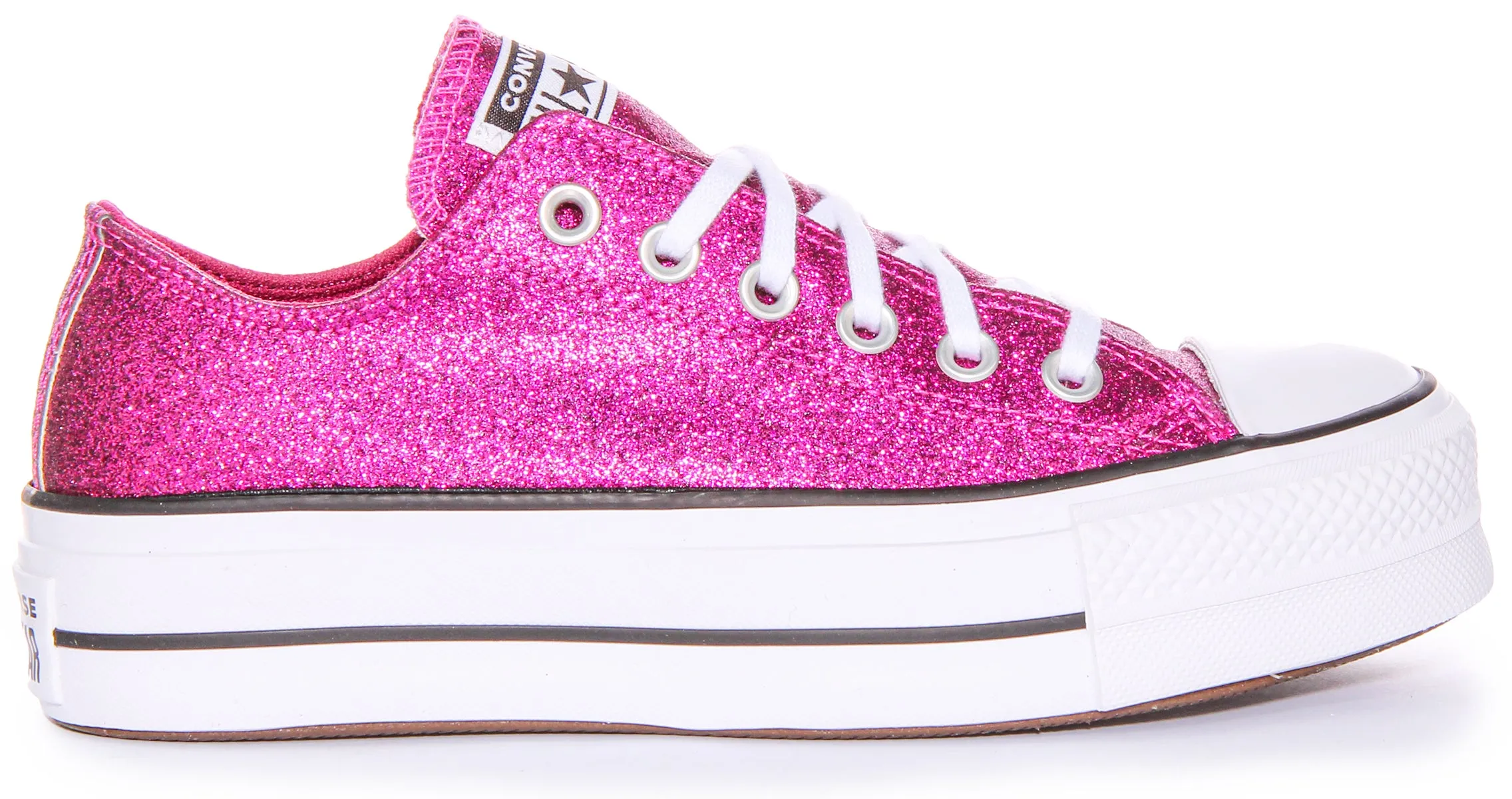 Converse All Star Lift A05438C In Fuchsia Glitter