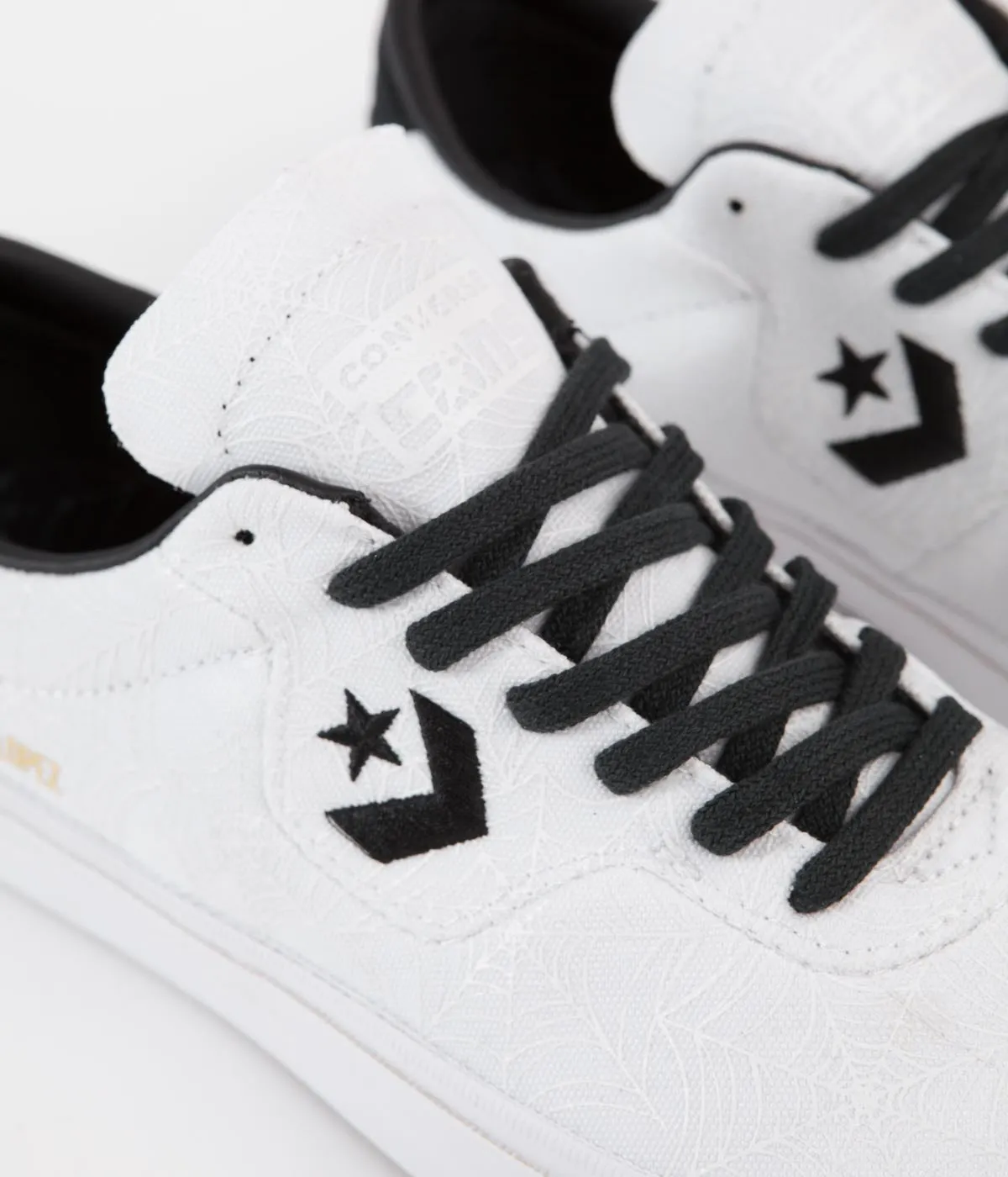 Converse Louie Lopez Pro Ox White Widow Shoes - White / Black / University Red