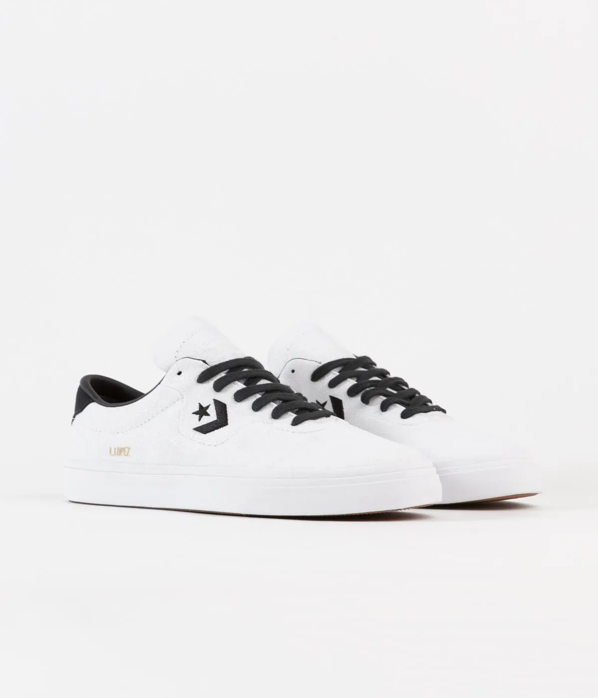 Converse Louie Lopez Pro Ox White Widow Shoes - White / Black / University Red