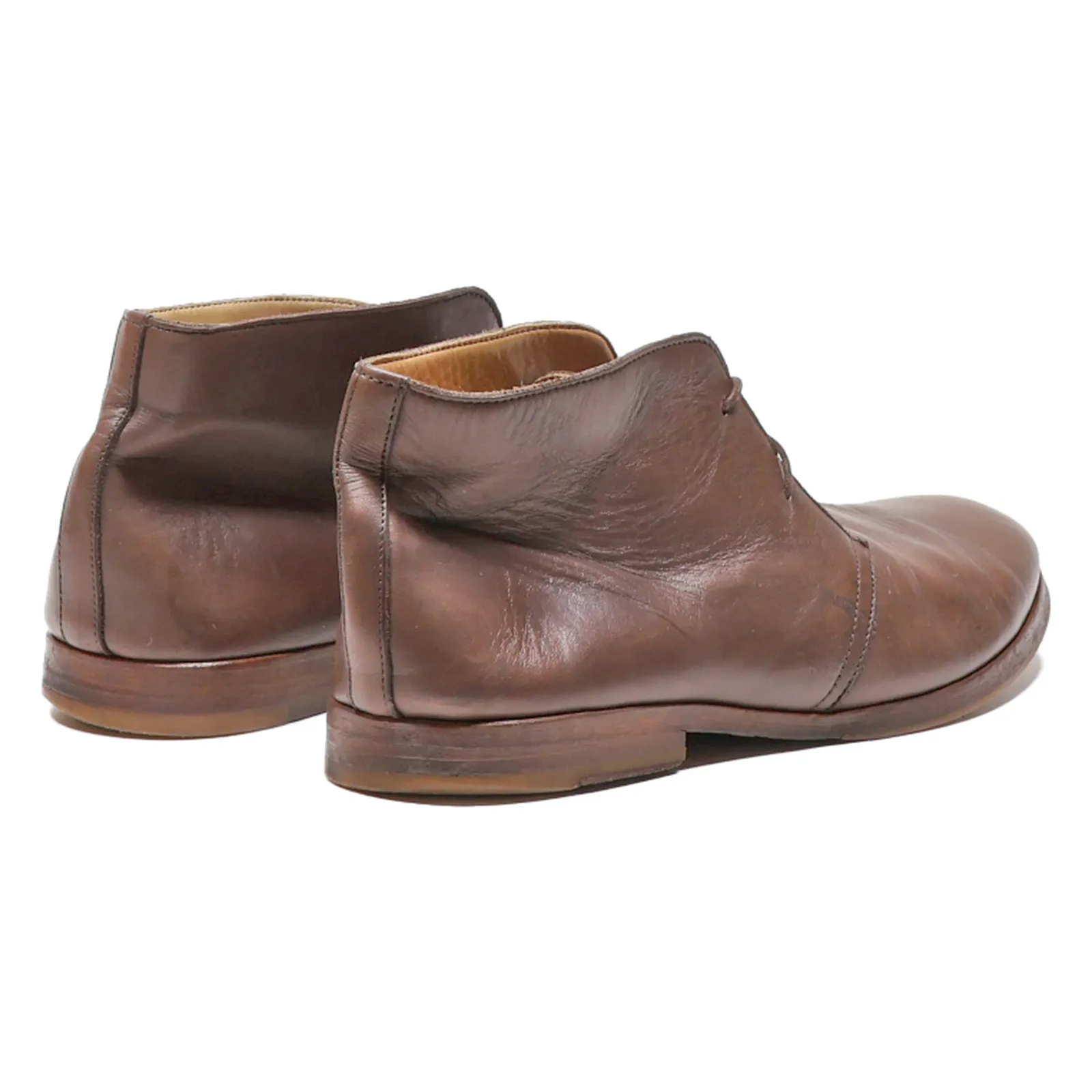 COS Chukka Boots Brown Leather Mens UK 9