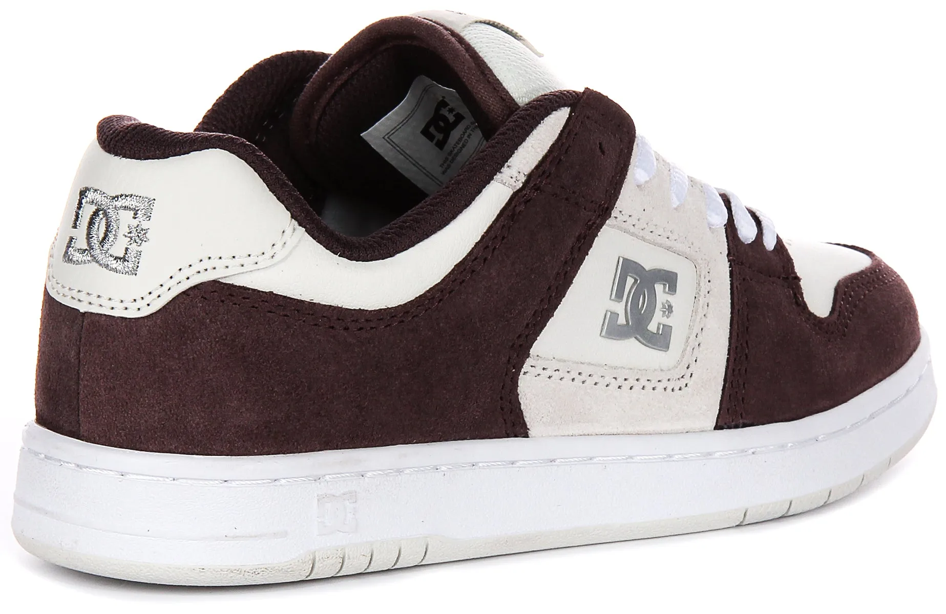 Dc Shoes Manteca 4 In White Purple For Women