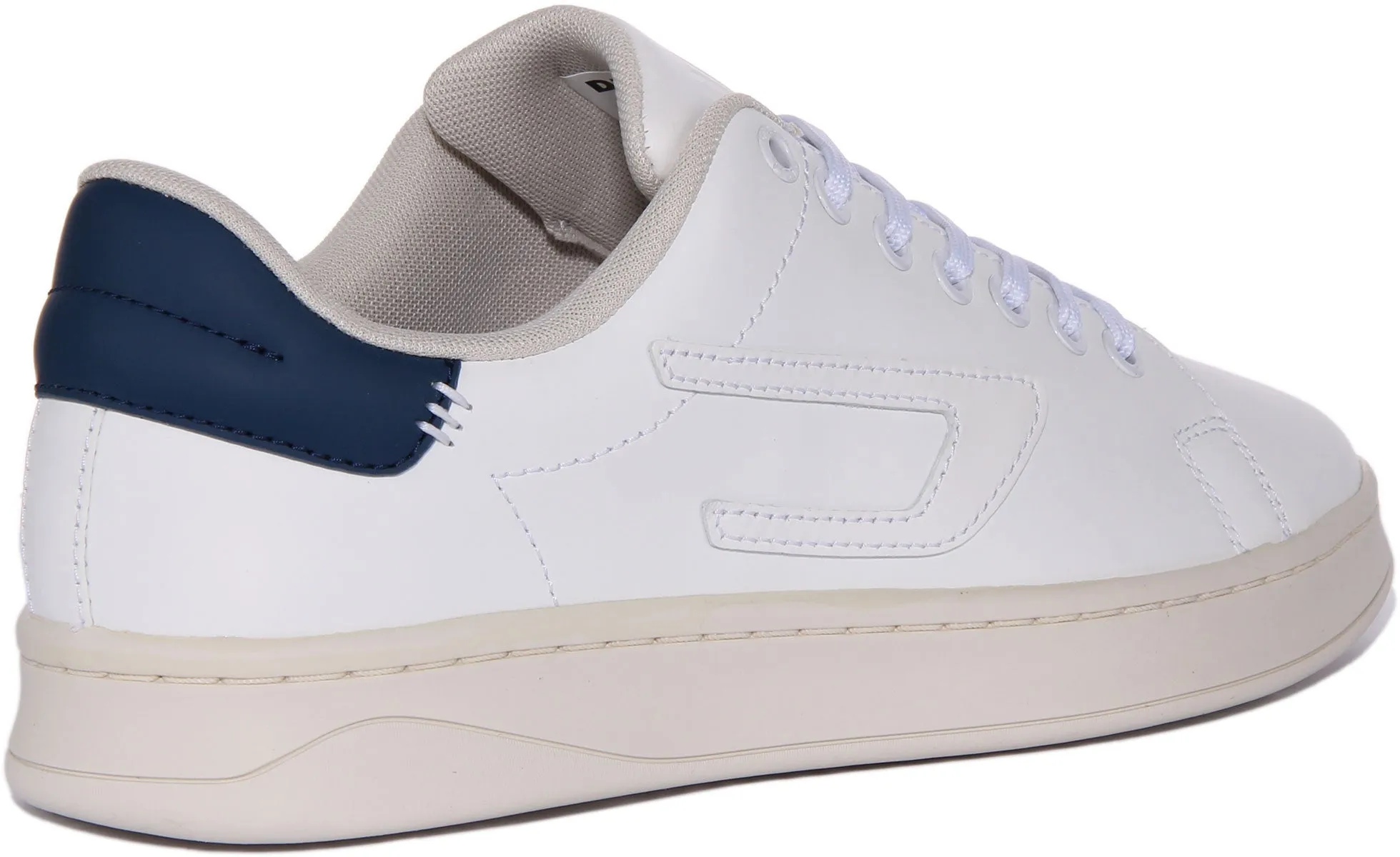 Diesel S Athene Low In White Navy For Men