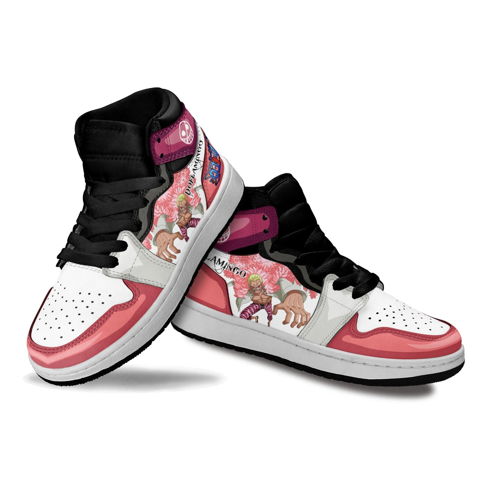 Donquixote Doflamingo Kids Sneakers Custom OP Anime Shoes For Kids