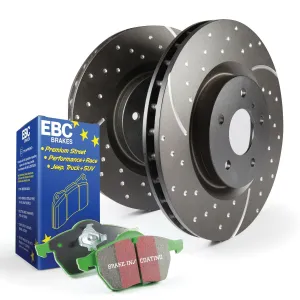 EBC Brakes S10KR1199 S10 Kits Greenstuff 2000 and GD Rotors