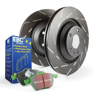 EBC Brakes S2KF1420 S2 Kits Greenstuff 2000 and USR Rotors