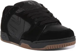 Etnies Faze In Black Gum Sole For Men