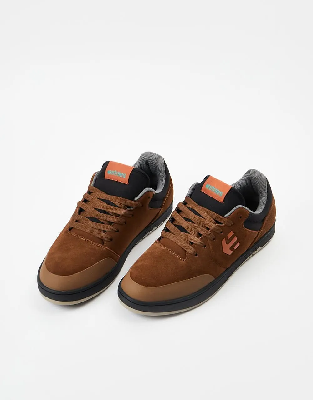 Etnies x Michelin Marana Skate Shoes - Brown/Black/Tan