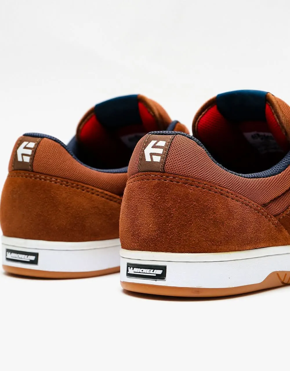 Etnies x Michelin Marana Skate Shoes - Brown/Navy