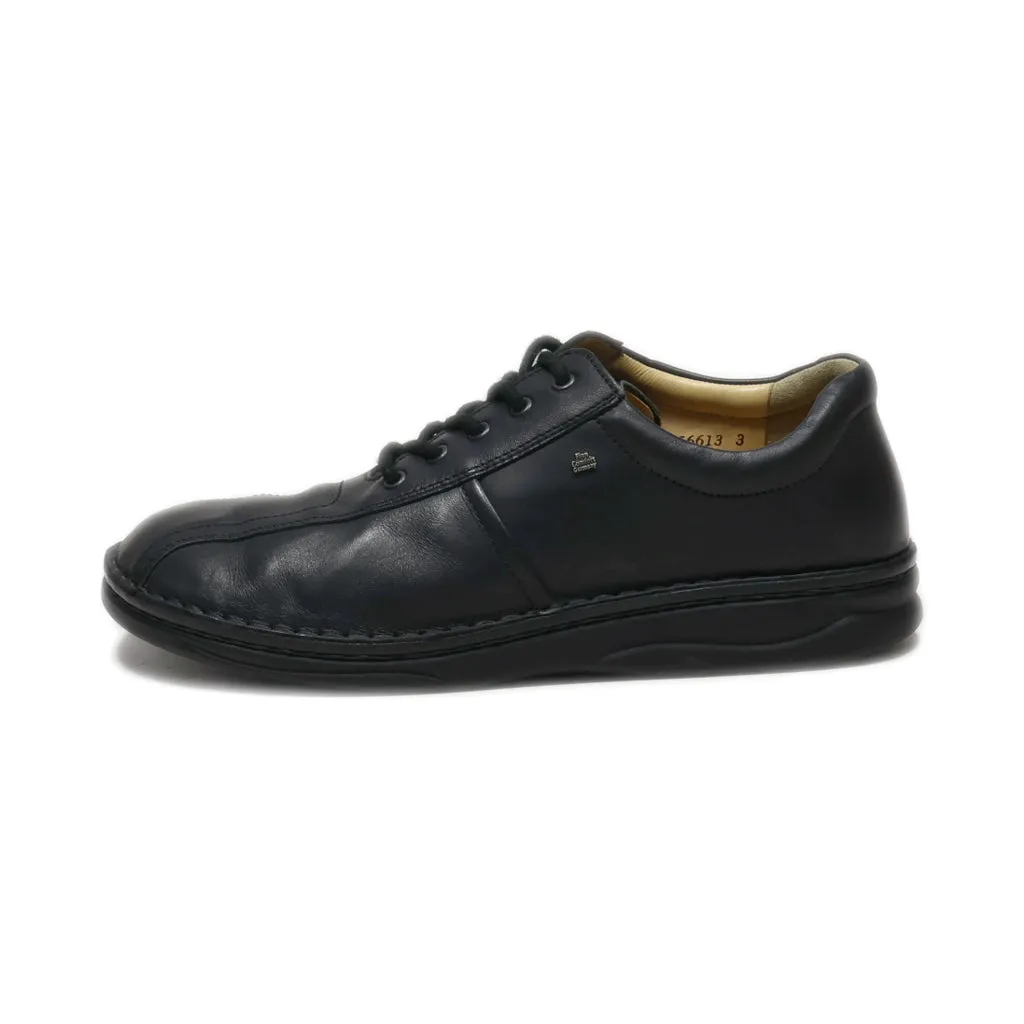 Finn Comfort Casual Lace Ups Leather Black Colour For Men