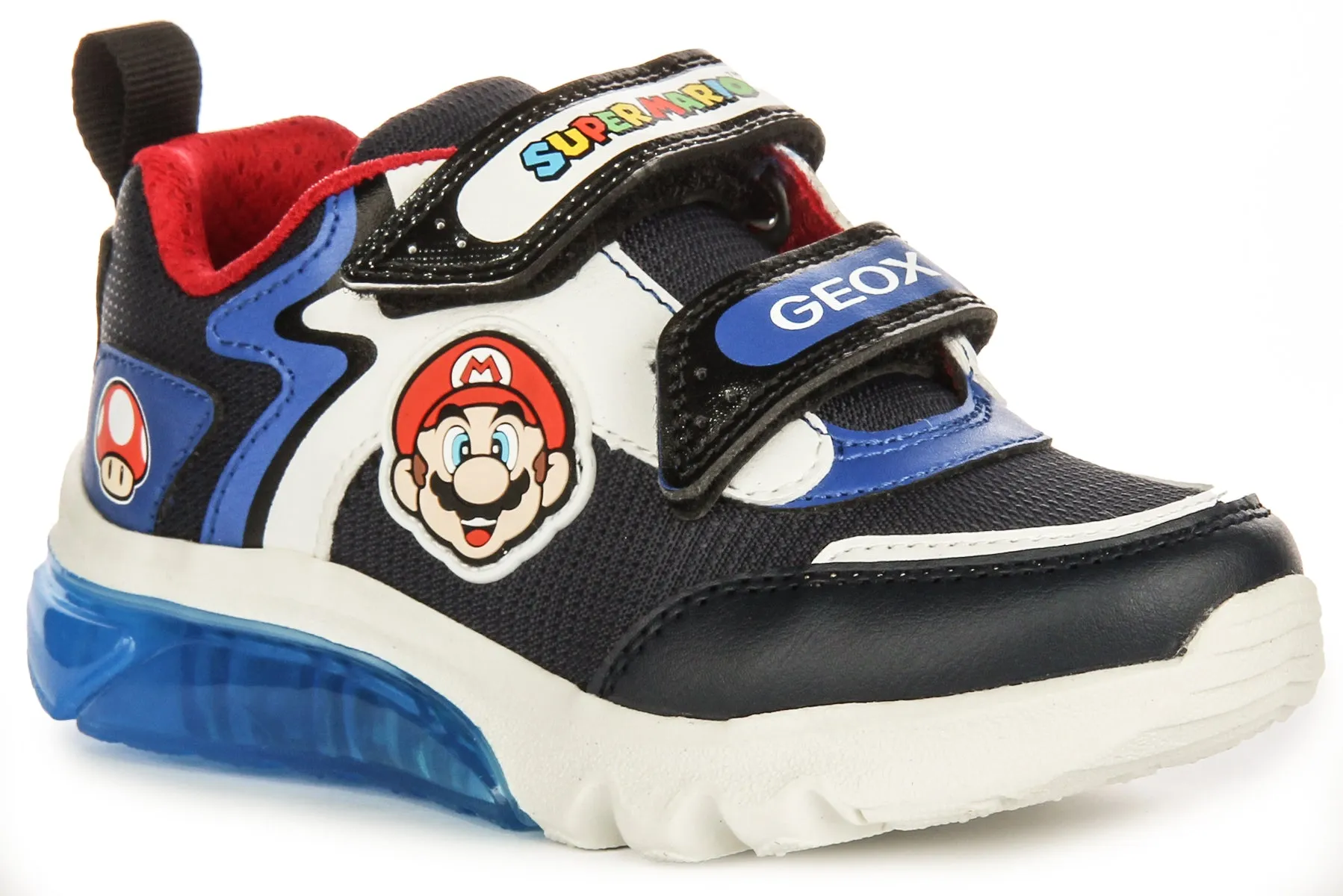 Geox  X Mario J Ciberdrone E In Navy Multi For Kids