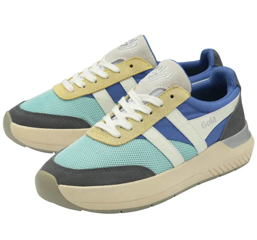 Gola Womens Trainer Raven Aruba/Cornflower/Shadow