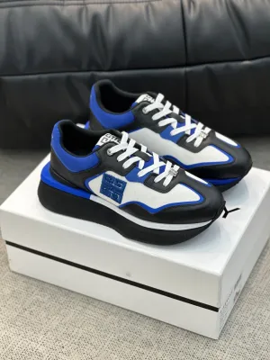 GVC Blue, White and Black  Sneakers-011