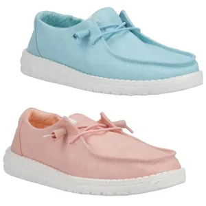 Hey Dude Ladies Wendy Canvas Shoe