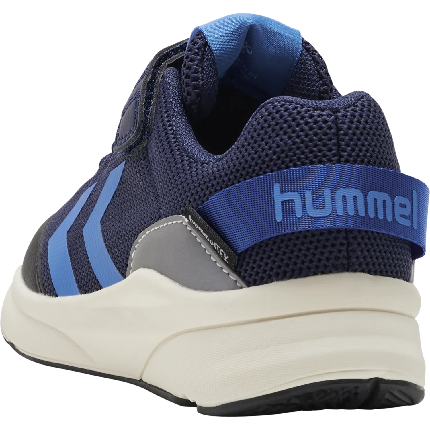 Hummel Reach 250 Tex Boys Navy Waterproof Trainer